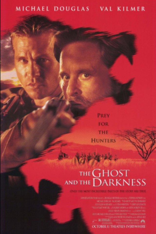 Poster Film The Ghost and The Darkness. Dok: IMDb