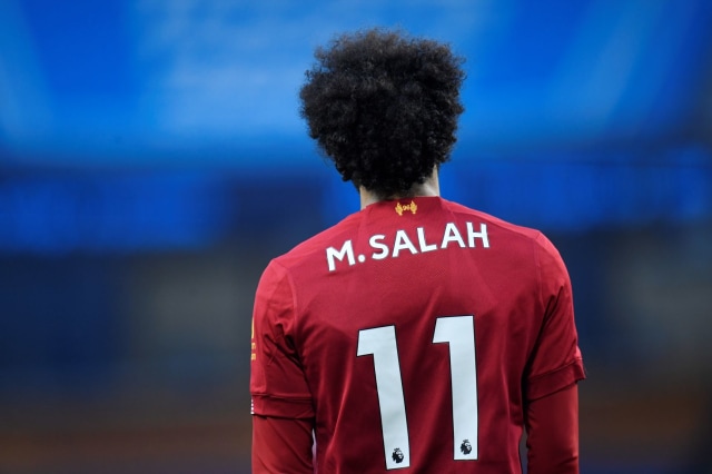 Mohamed Salah, pemain Liverpool. Foto: Peter Powell/Pool via REUTERS