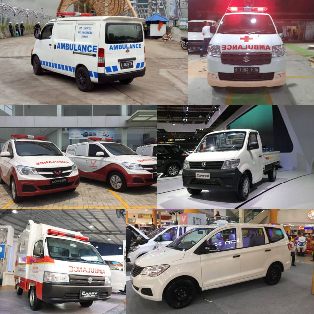 Pilihan mobil ambulans. Foto: dok. kumparan