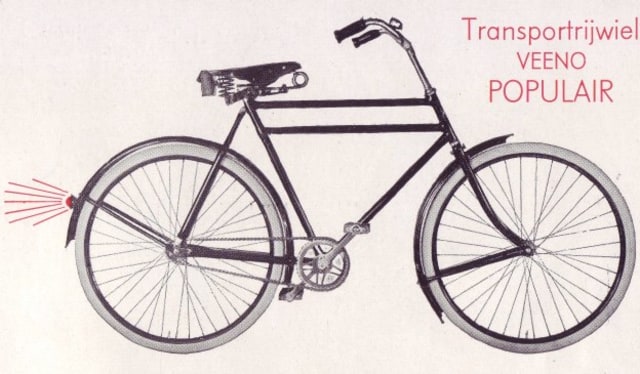 Salah satu model sepeda Veeno. Foto: Dok. transportfiets.net.
