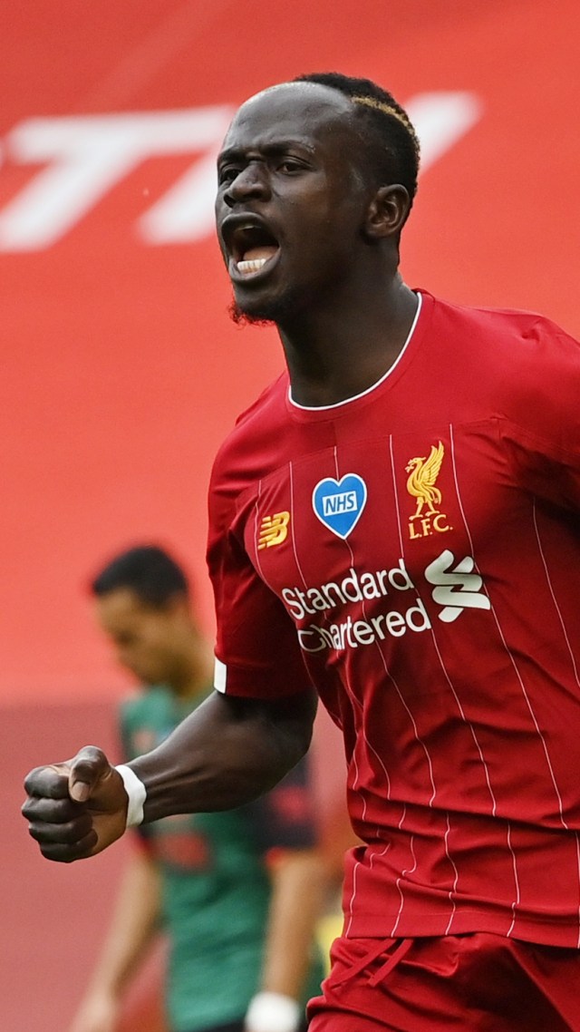 Sadio Mane pemain Liverpool. Foto: Carl Recine/Reuters