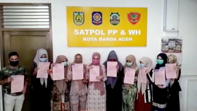 Komunitas pesepeda perempuan seksi di Banda Aceh minta maaf. Foto: Dok. Istimewa