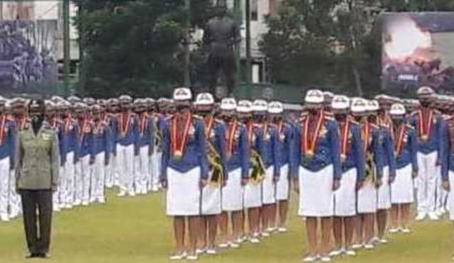 Taruna Akmil Magelang jalani wisuda, Senin (6/7/2020). Foto: ari.