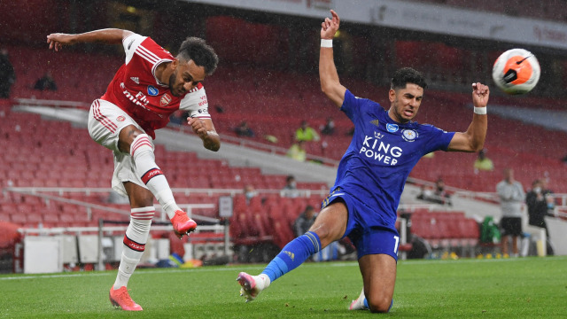Arsenal vs Leicester. Foto: Shaun Botteril/Reuters