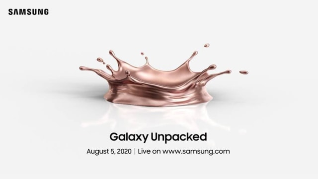 Jadwal peluncuran Samsung Galaxy Note 20. Foto: Samsung