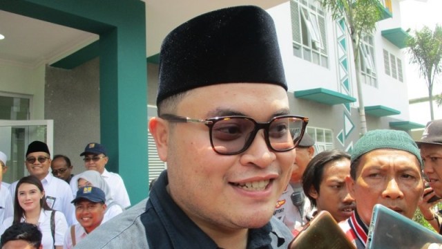 Putra Sekretaris Kabinet Pramono Anung, Hanindhito. Foto: Ach/ANTARA
