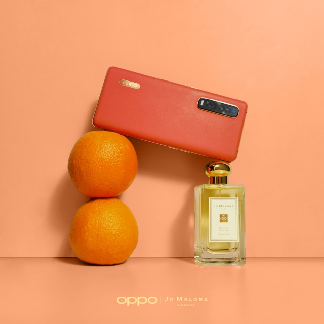 The Tale of Two Oranges, Kolaborasi Smartphone dan Parfum dari Oppo serta Jo Malone London. Foto: Dok. Oppo