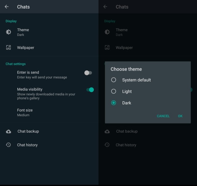 Mengaktifkan Android Di Dark Cara Mode Nougat