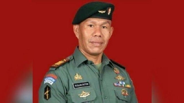 Ruslan Buton, mantan anggota TNI AD yang jadi tersangka ujaran kebencian.