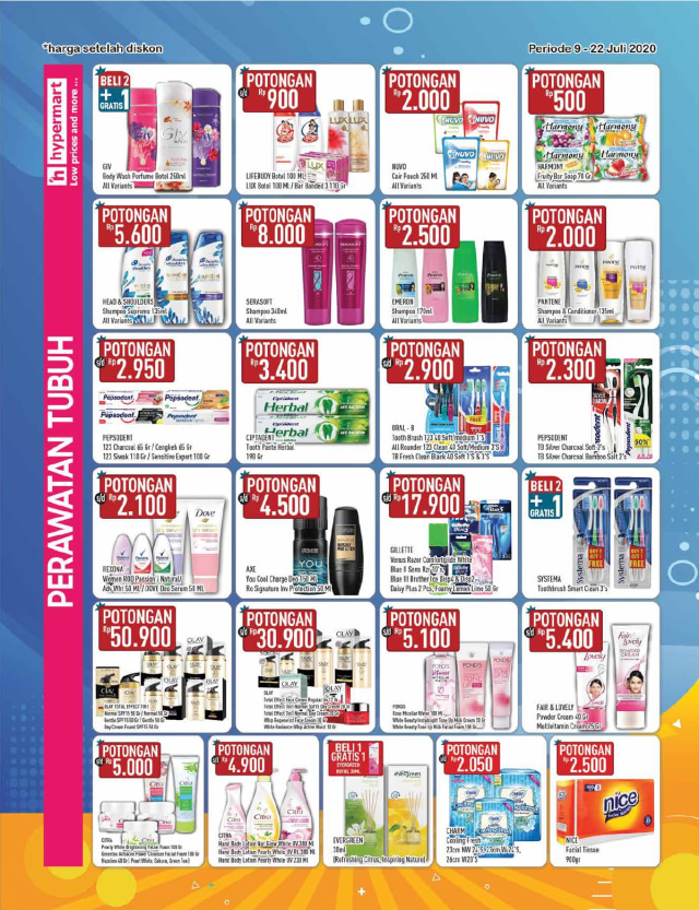 Katalog Promo Hypermart Periode 9-22 Juli 2020 (137500)