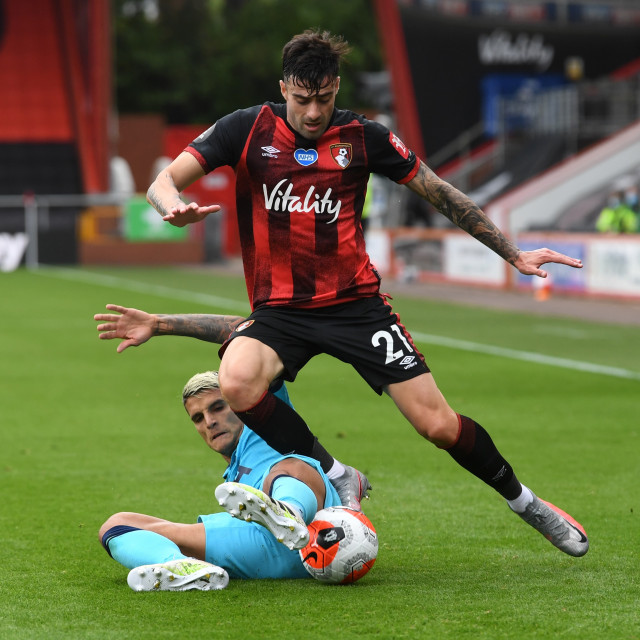 Bournemouth vs Tottenham Hotspur, Jumat (10/7). Foto: Matt Dunham/Reuters