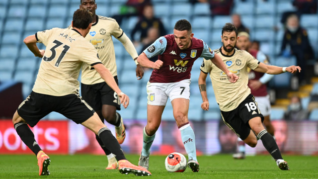 Aston Villa vs Manchester United. Foto: Shaun Botterill/Reuters