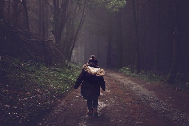 Ilustrasi manusia berjalan di hutan, dok: pixabay