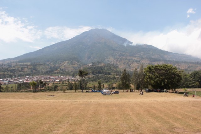 Pendakian Gunung Sumbing mulai dibuka. Foto: ari.