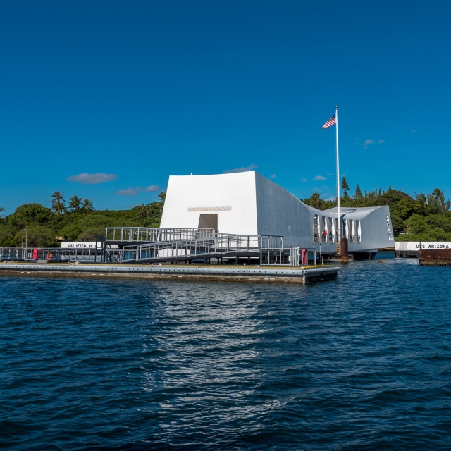 Monumen Peringatan Pearl Harbor di Hawaii Foto: Shutter Stock