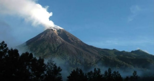 Ilustrasi Gunung Merapi. Foto: Istimewa.