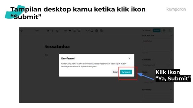 Cara Bikin Akun dan Posting Story di kumparan (28747)