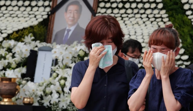 Pemakaman Wali Kota Seoul yang Tersandung Pelecehan Seksual Picu Kontroversi (603837)