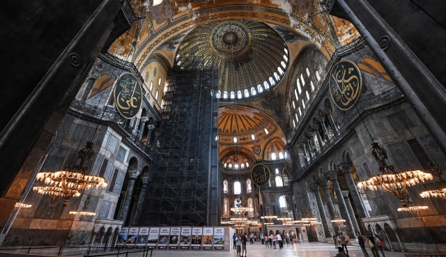 Hagia Sophia, Turki. Foto: Ozan Kose/AFP