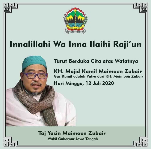 Fakta-fakta Meninggalnya Gus Kamil, Ketua DPRD Rembang (61503)