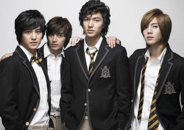 F4 versi drama Korea populer, 'Boys Over Flowers'. (Foto: Wikimedia Commons)