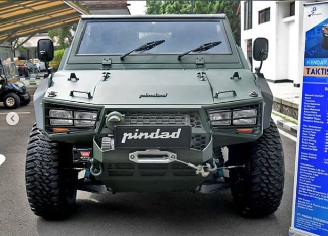 Rantis Maung, kendaraan militer buatan PT Pindad. Foto: Pindad