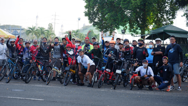 Komunitas Gabungan Pesepeda Pondok Gede. Foto: Dok. Komunitas GPPG