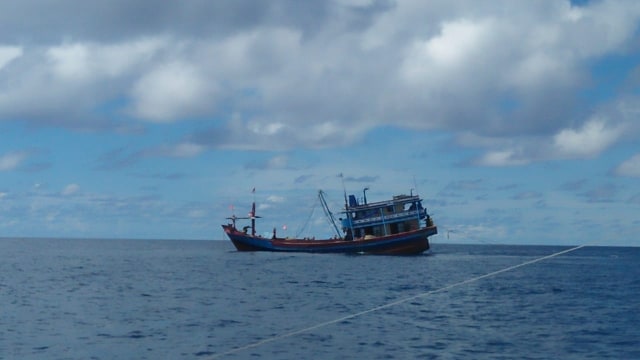 Kapal Cantrang di Natuna. Foto: Dok: Istimewa