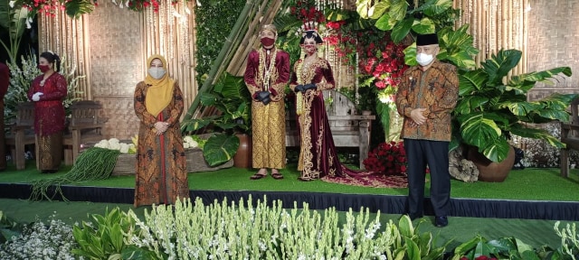 Pernikahan di Pendopo Kabupaten Malang. Foto: dok.