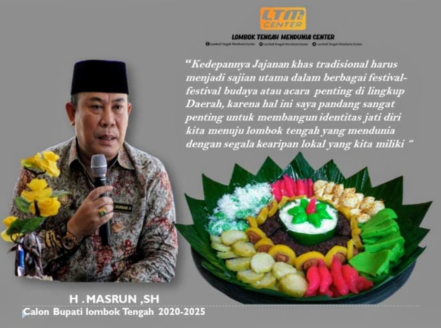 Bakal Calon Bupati Lombok Tengah, H Masrun.