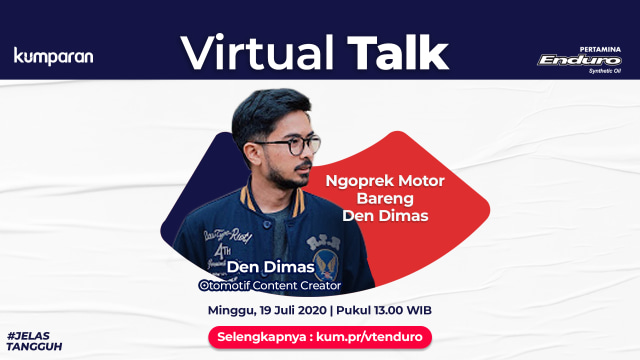 com-Virtual Talk: Ngoprek Motor Bareng Den Dimas. Foto: kumparan
