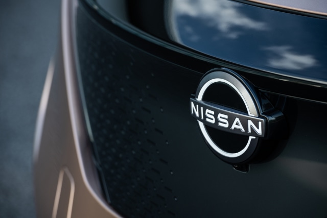 Mobil listrik Nissan Ariya dengan logo baru. Foto: dok. Nissan