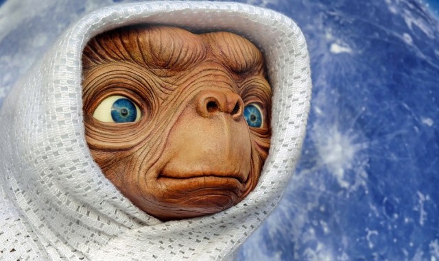 Karakter alien ET dalam film E.T-The Extra-terrestrial. Foto: pixabay