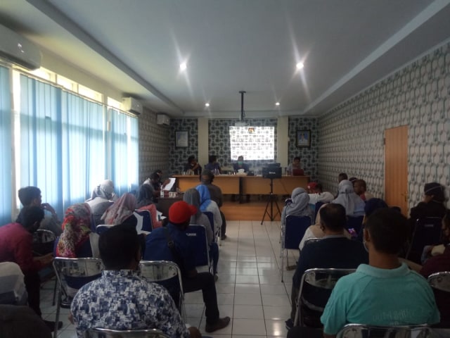 Pleno verifikasi faktual di Kecamatan Ternate Selatan. Foto: Rajif Duchlun/cermat