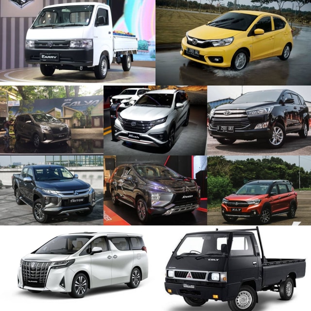 Inilah 10 Mobil Terlaris Sepanjang Semester 1 2020 (741508)