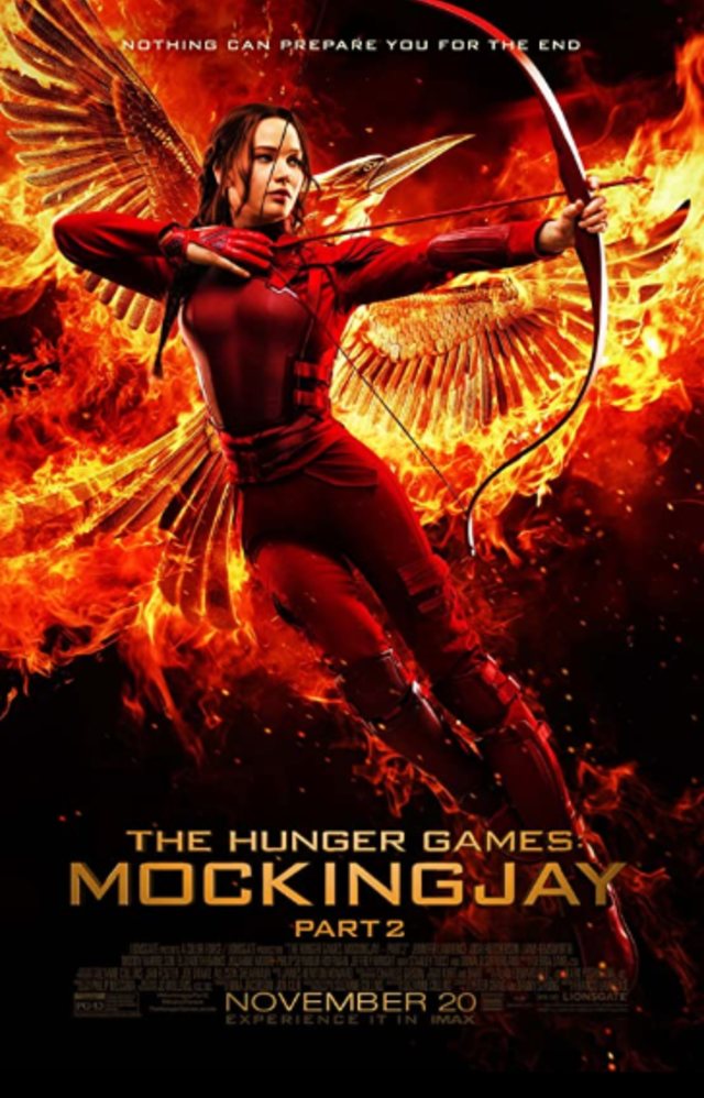 Poster Film The Hunger Games: Mockingjay Part 2. Dok: IMDb