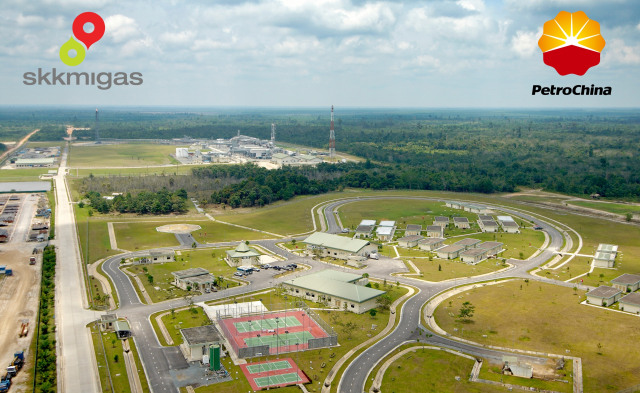 Kawasan perusahaaan tambang migas di Jambi, PetroChina International Jabung Ltd. Foto: Rls