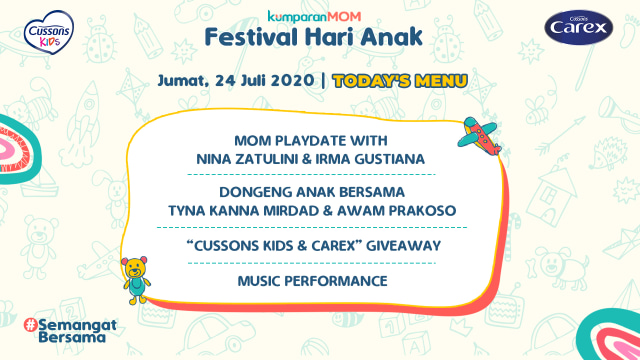 com-Jadwal hari kedua Festival Hari Anak. Foto: kumparan