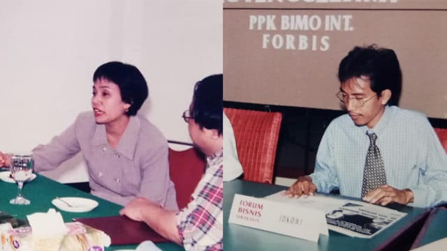 Potret Jokowi Dan Sri Mulyani Tahun 1998 Viral Pernah Diramal Jadi Ri 1 Kumparan Com