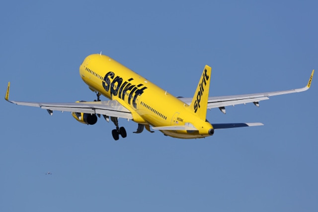 Ilustrasi Pesawat Spirit Airlines Foto: Pixabay
