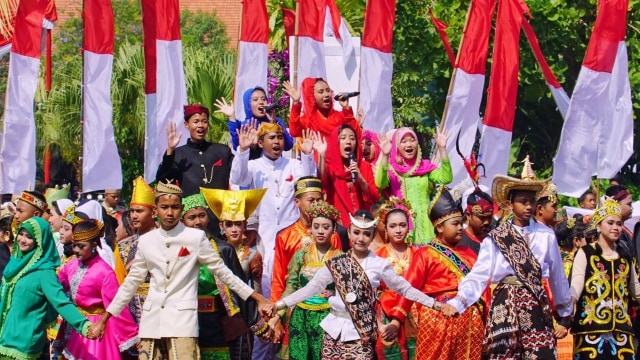Gelaran budaya Surabaya (Twitter/Humas Pemkot Surabaya)