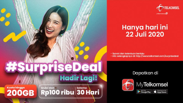 Cuma Hari Ini Telkomsel Jual Paket Data 30 Gb Hanya Rp 100 000 Kumparan Com