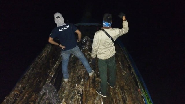 3 Pelaku Ilegal Logging di Suaka Margasatwa Padang Sugihan Ditangkap (5680)