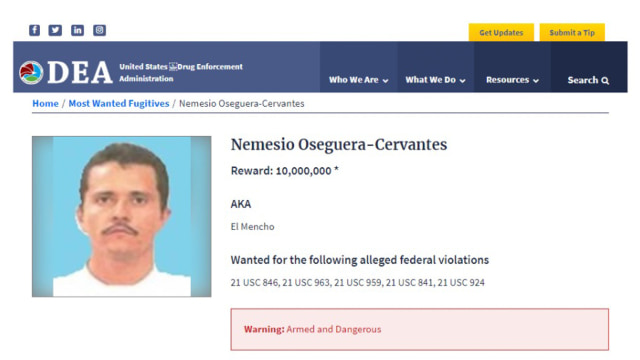 El Mencho, Patron CJNG Kartel Narkotika Semi Militer Paling Berbahaya di Meksiko (121771)