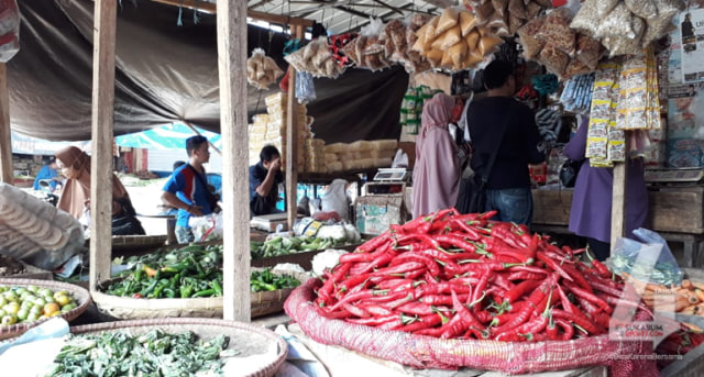 Kondisi di Pasar Semi Modern Palabuhanratu Kabupaten Sukabumi | Sumber Foto:NANDI