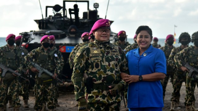 KSAL Laksamana Yudo Margono Jadi Warga Kehormatan Korps Marinir (1074854)