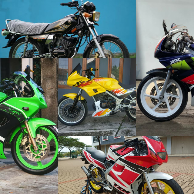 5 Pilihan motor 2-tak yang punya peluang harga tinggi untuk dijual lagi. Foto: kumparan.