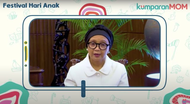 Ma'ruf Amin Hingga Retno Marsudi Beri Pesan di Festival Hari Anak (146225)