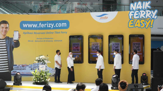 Erick Thohir Resmikan Layanan Tiket Online Ferizy untuk Naik Kapal Ferry ASDP (45532)