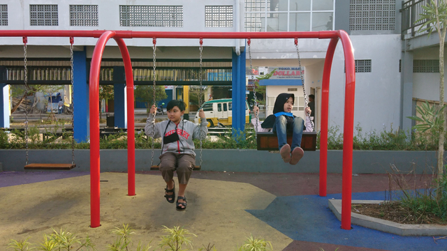 Ilustrasi taman bermain anak Foto: Jamal Ramadhan/kumparan